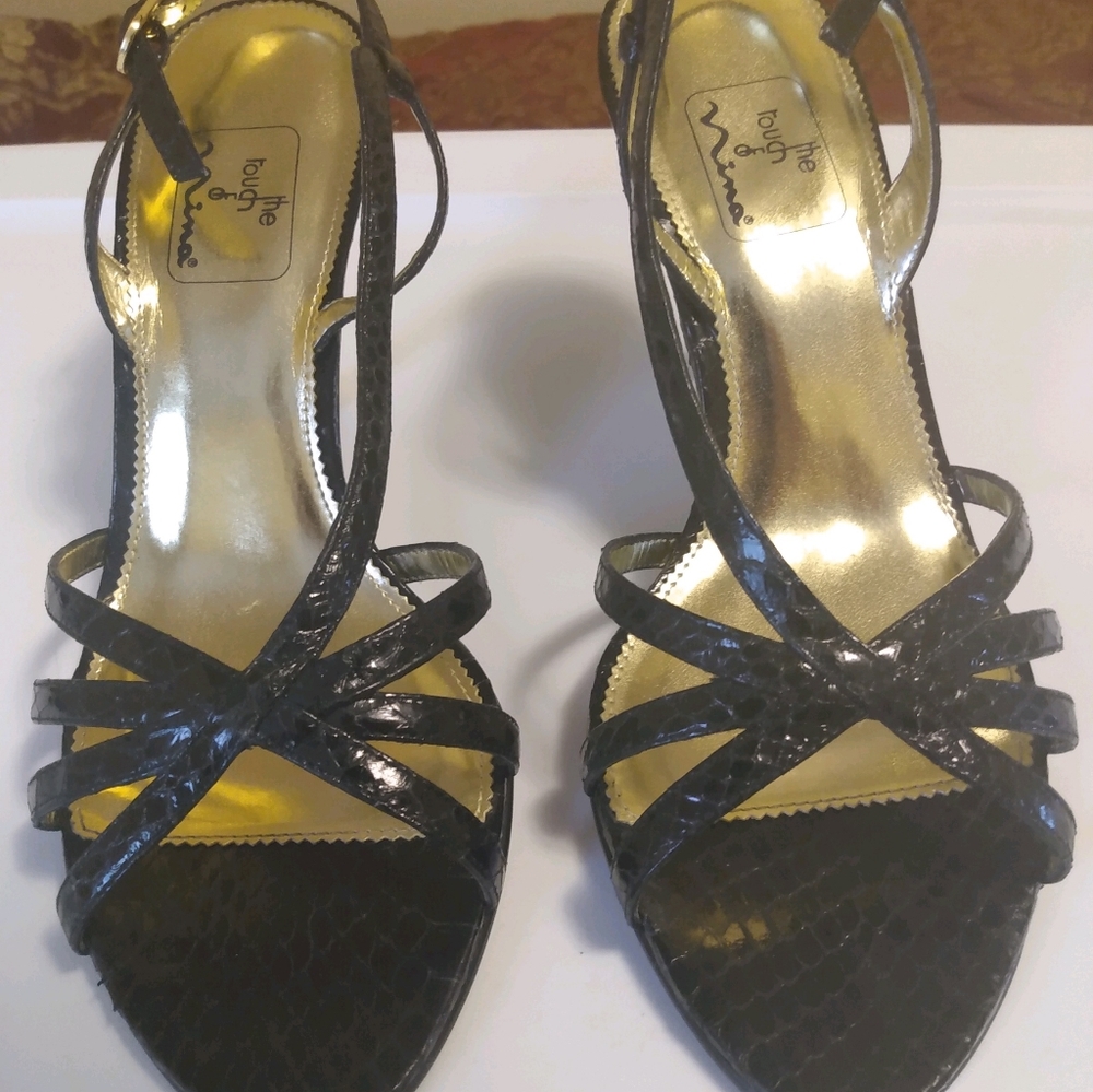 Leather Heeled Sandals